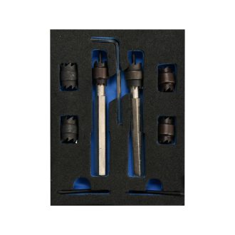 YATO Punktschweißbohrer - Fräser Set 9-teilig