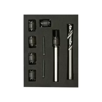 YATO Punktschweißbohrer-Set 9-teilig