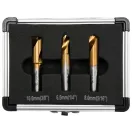YATO Bohrersatz für Punktschweißen 6,5/8/10 mm 3-teilig