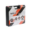 YATO Rohrgewindeschneider Set 5 Teile (3/8" -1")
