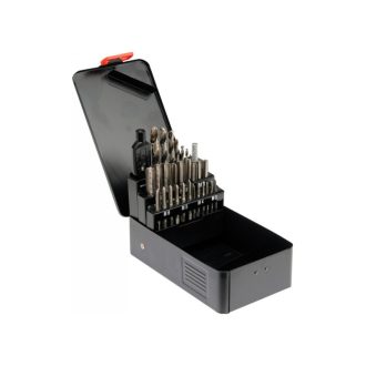 YATO Gewindebohrer-Set (Hand) 29-teilig HSS M13-M12