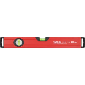 YATO Wasserwaage mit 2 Libellen 400 mm ALU