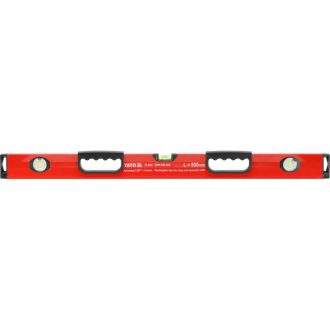 YATO Wasserwaage 3 Libellen 2 Griffe 800 mm