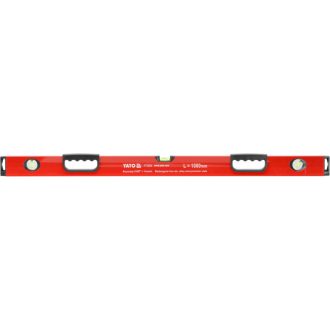 YATO Wasserwaage 3 Libellen 2 Griffe 1000 mm