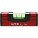 YATO Taschenwasserwaage 100 mm