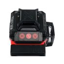 YATO 4D Selbstnivellierender Laser 16 Linien mit grünem Stativ