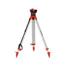 YATO Optisches Nivelliergerät 32 x 38 mm IP66 Set mit Stativ