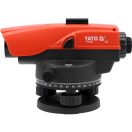 YATO Optisches Nivelliergerät 32 x 38 mm IP66 Set mit Stativ
