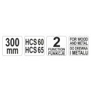 YATO Gattersäge Kombi 300 mm