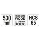 YATO Sägeblatt für trockenes Holz 530 mm