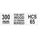 YATO Sägeblatt für nasses Holz 300 mm
