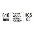YATO Sägeblatt für nasses Holz 610 mm
