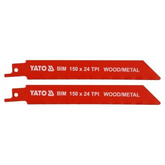 YATO Säbelsägeblatt 150 mm/24TPI Bimetall (2 Stück)