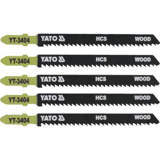 YATO Stichsägeblatt T10TPI 100/2,5 mm HCS (5 Stück)
