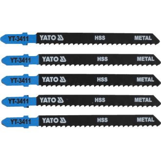 YATO Laubsägeblatt T8TPI 100/75 mm HSS (5 Stück)