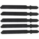 YATO Stichsägeblatt für Metall T-Aufnahme 12TPI 75/1,0 mm HSS (5 Stück)