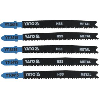   YATO Stichsägeblatt für Metall T-Schaft 24-10TPI 100/1,0 mm HSS (5 Stück)