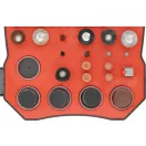 YATO Mini-Schleifset mit Stift 201-teilig