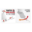 YATO Sägeblatt für Multifunktionsmaschine 10 mm Bimetall