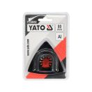 YATO Dreieckiger Schleifteller für Multifunktionsmaschine 80 mm Aluminium