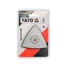 YATO Dreieckiger Schleifteller für Multifunktionsmaschine 80 mm Aluminium