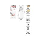 YATO Sägeblatt für Multifunktionsmaschine 32 mm HCS-TiN