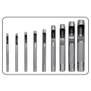 YATO Lederpiercing-Set 9-teilig 2,5-10 mm