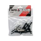 YATO Kunststoff-Blindniete 5,0 x 15,8 mm (10 Stück)
