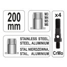 YATO Manueller Nietmutternschlüssel M3-M6 200 mm