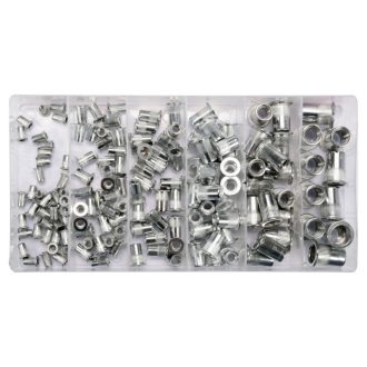 YATO Aluminium-Nietmuttern-Set 150-teilig M3-M10
