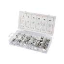 YATO Aluminium-Nietmuttern-Set 150-teilig M3-M10