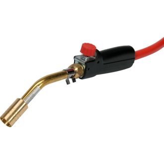   YATO Gasbrenner 4 kW mit 3 Ersatzköpfen, 1,5 m Schlauch (Brenner)