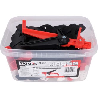 YATO Fliesenausgleichssystem 1 mm 100 + 50 + 50 Stück