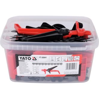 YATO Fliesenausgleichssystem 2 mm 100 + 50 + 50 Stück