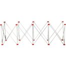 YATO Klappbarer Arbeitstisch mit 10 Beinen