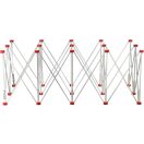 YATO Klappbarer Arbeitstisch mit 15 Beinen