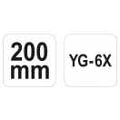 YATO Fliesenzange 200 mm