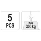 YATO Möbeltransportset 5-teilig 300kg