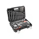 YATO Steckschlüsselsatz 77-teilig 1/4", 1/2" CrV