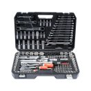 YATO Steckschlüsselsatz 150-teilig 1/4", 3/8", 1/2" CrV