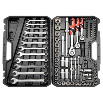   YATO Steckschlüsselsatz 111-teilig 1/4", 3/8", 1/2" CrV