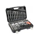 YATO Steckschlüsselsatz 111-teilig 1/4", 3/8", 1/2" CrV