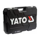 YATO Steckschlüsselsatz 216-teilig 1/4", 3/8", 1/2" CrV