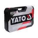 YATO Steckschlüsselsatz 126-teilig 1/4", 3/8", 1/2" CrV