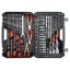 YATO Werkzeugsatz 129 Teile 1/4", 3/8", 1/2" CrV CrMo
