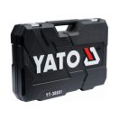YATO Werkzeugsatz 129 Teile 1/4", 3/8", 1/2" CrV CrMo
