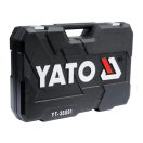 YATO Werkzeugset 109-teilig 1/4", 1/2" CrV CrMo