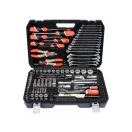 YATO Werkzeugset 109-teilig 1/4", 1/2" CrV CrMo