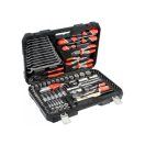 YATO Werkzeugsatz 122-teilig 1/4", 1/2" CrV CrMo