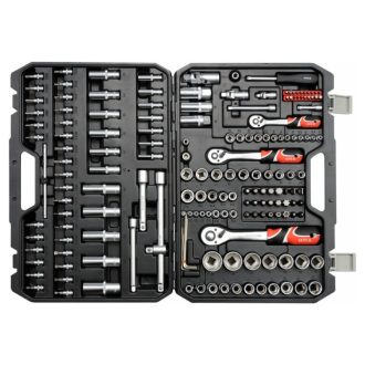   YATO Steckschlüsselsatz 173-teilig 1/4", 3/8", 1/2" CrV